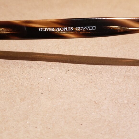 Oliver Peoples JonJon OV5173 1003 Brown Eyeglasses Frames 52-17 145 Italy - Picture 4 of 4